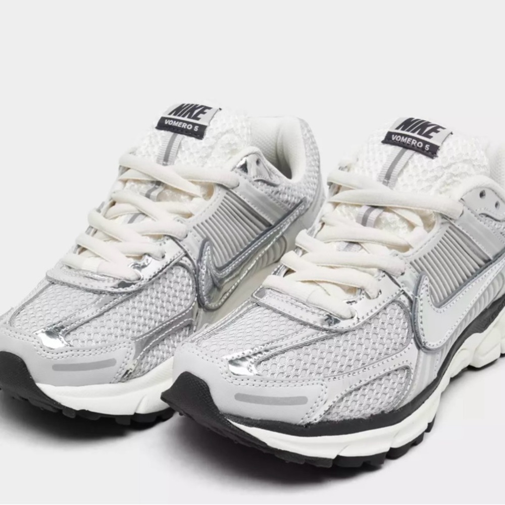 Nike Women's Metallic Silver Sneakers